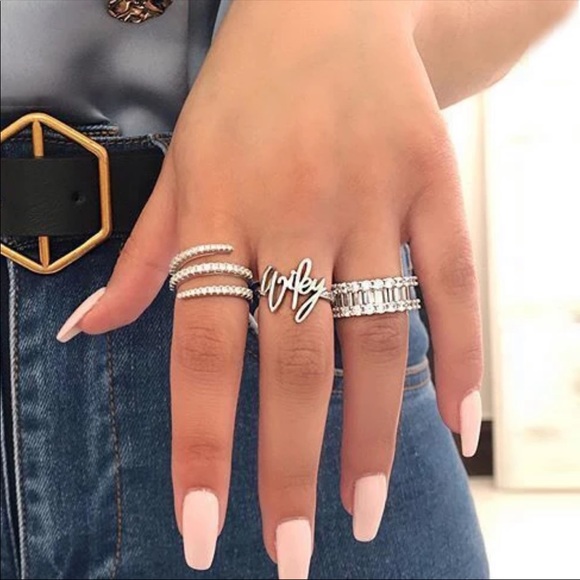 New Luxury 925 Silver Eternity Diamond Ladies Ring - Picture 6 of 6